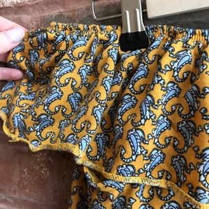 Topshop Tops - ☀️ TOPSHOP, Off The Shoulder Crop Top, Paisley Topshop Tops - ☀️ TOPSHOP, Off The Shoulder Crop Top, Paisley